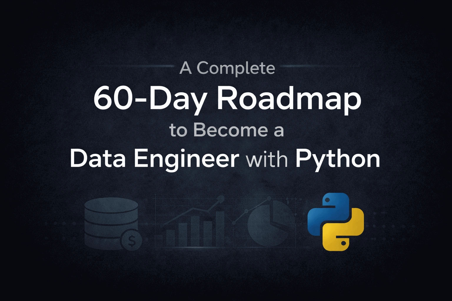 A Complete 60-Day Roadmap to Become a Data Engineer with Python